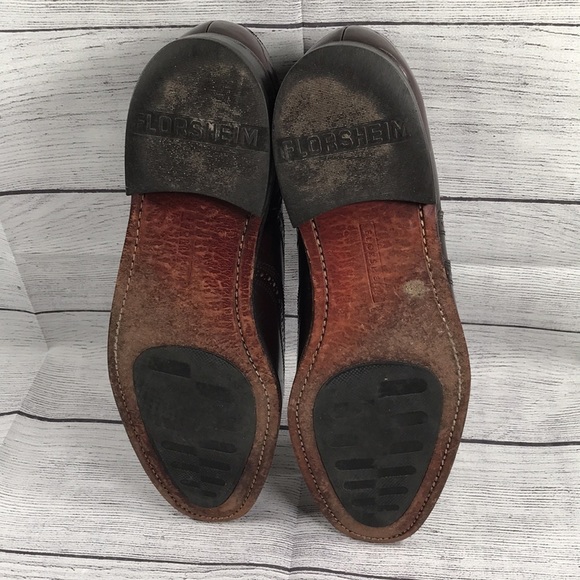 FLORSHEIM Men's Lexington Wing-Tip Oxford - Picture 3 of 6